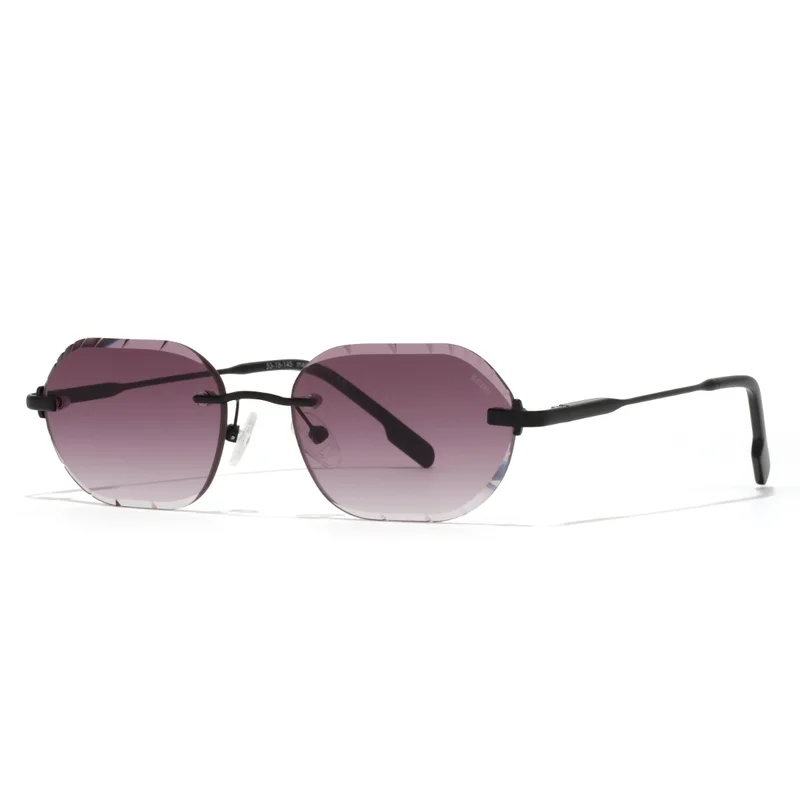 Blackout Unisex JABRI Sunglasses - Lens Size: 53 mm - Black
